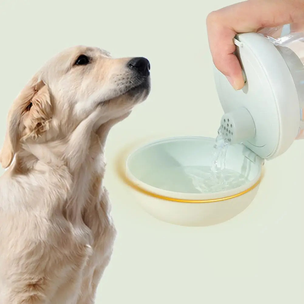 Portable Folding Water Bottle For Small Dogs Outdoor Walking Puppy Pet Travel Drinking Bowls Drinking Bottle Dog Supplies 300ml