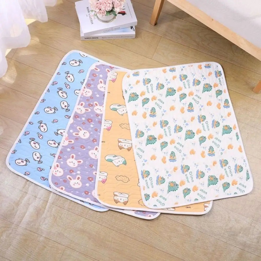 Non-slip Dog Cooling Mat New Summer Pad Breathable Pet Cool Mat Bed Cartoon Pet Supplies Cats Sofa Mats