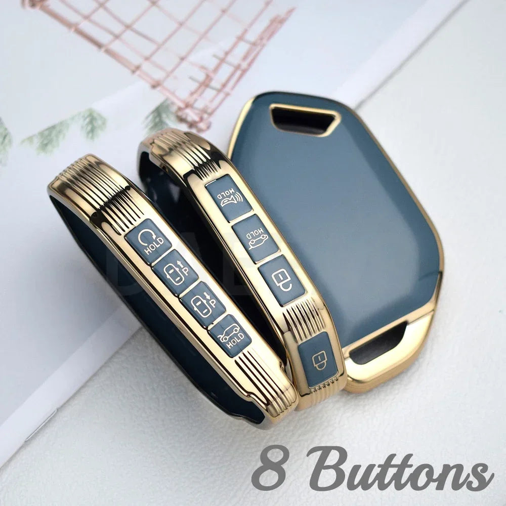 Soft TPU Key Case for Kia Sorento Morning Ev9 Key Case for Kia Picanto Ev9 Accessories 2024 Protector Holder