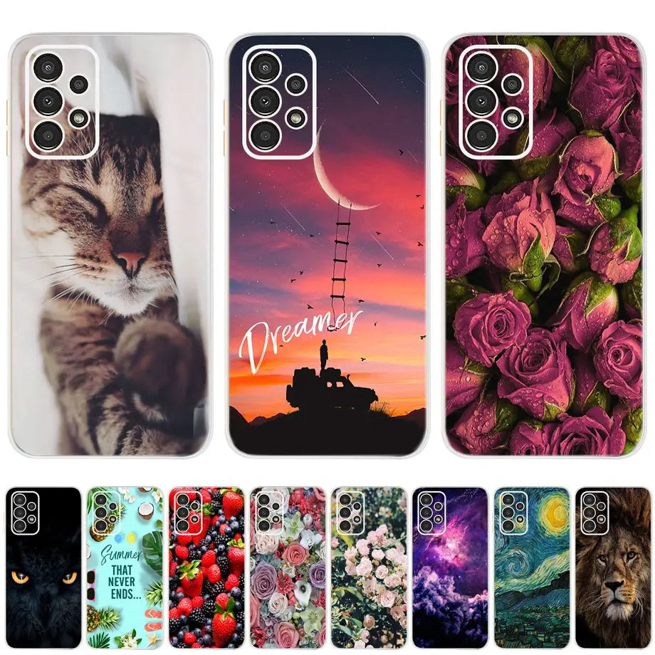 For Samsung Galaxy A13 Case 6.6 inch Soft Silicone Back Cover Phone Case For Samsung A13 A 13 4G Galaxy Transparent Fundas Shell