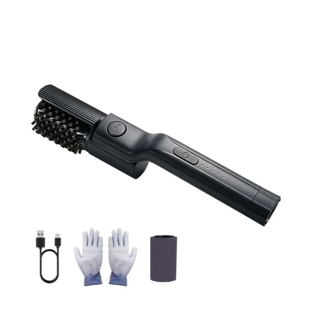 360 Degree Rotate Electric Grill Brush Adjustable Angle Rechargeable BBQ Grill Cleaner Wireless with Replacement Brush Head