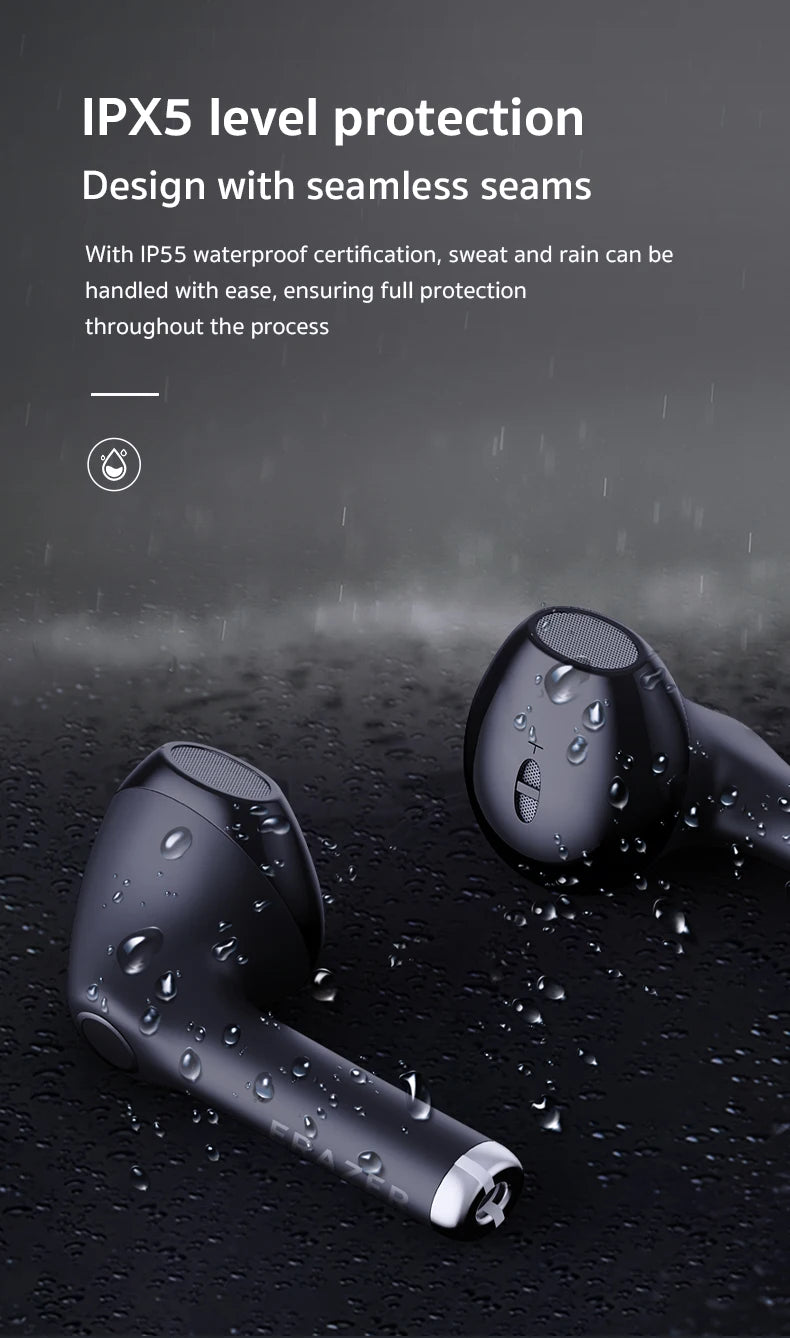 Erazer XT90 PRO Bluetooth 5.4 Earbuds Wireless Earphone Waterproof Headsets HIFI Sound Bass Quality With Mic Headphones