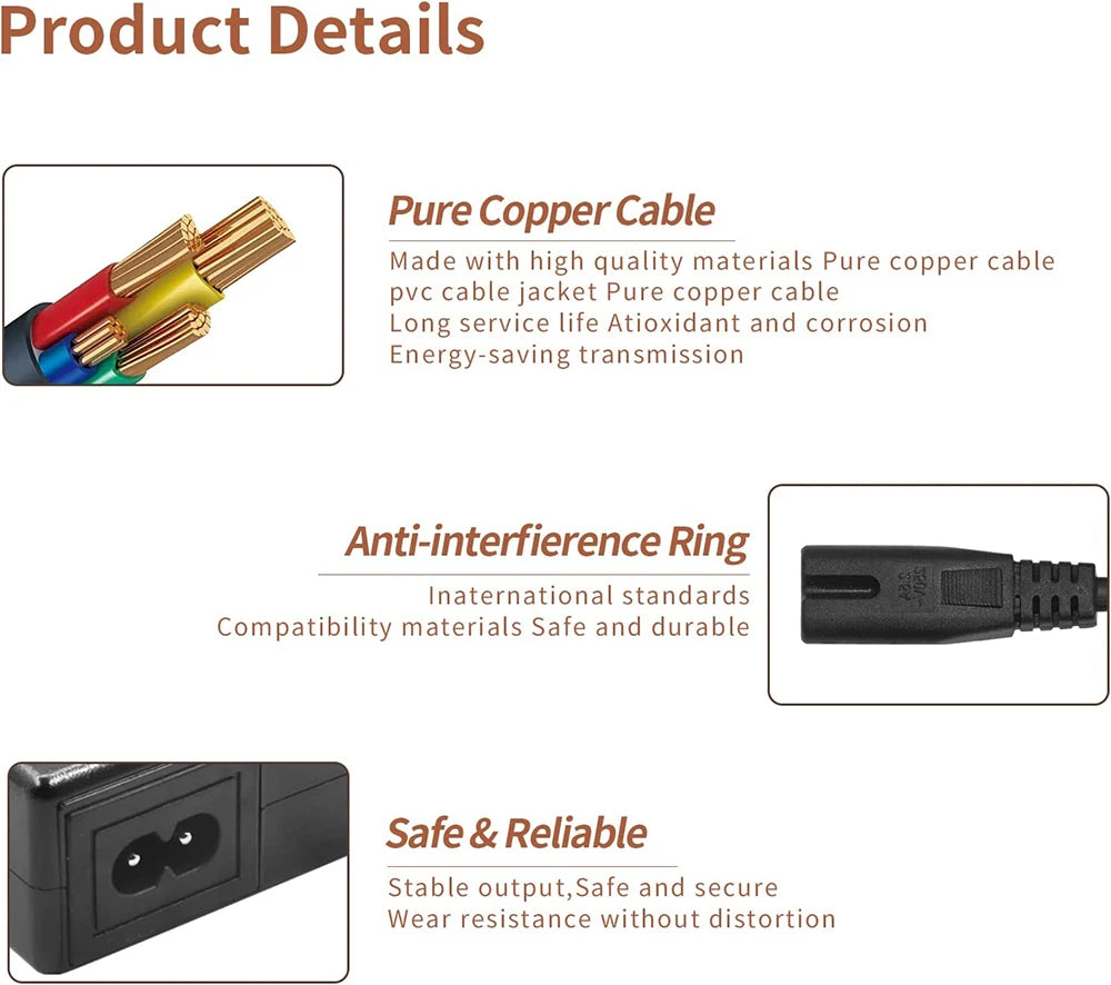 16.8V 5A 10A Power Adapter Li-ion Battery Charger Suitable for 14.4V 14.8V 16.8V 4-String Lithium Battery Pack