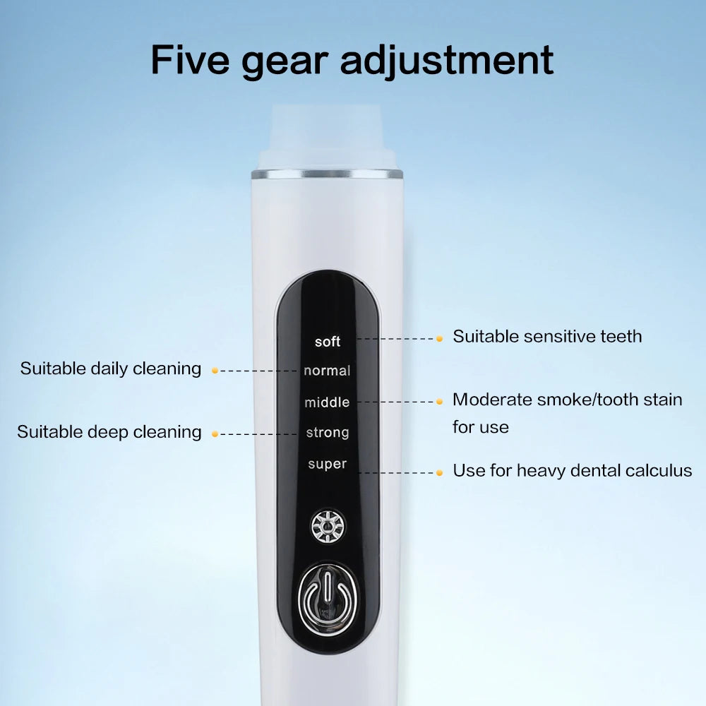 Xiaomi Youpin Ultrasonic Dental Scaler 2.8M/min High Frequency Vibrating Teeth Cleaner Plaque Calculus Tartar Stains Remover