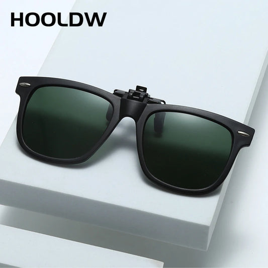 HOOLDW Polarized Flip Up Clip on Sunglasses Kids Sunglasses Children Photochromic Glasses Boys Girls Travel Shades Eyewear UV400