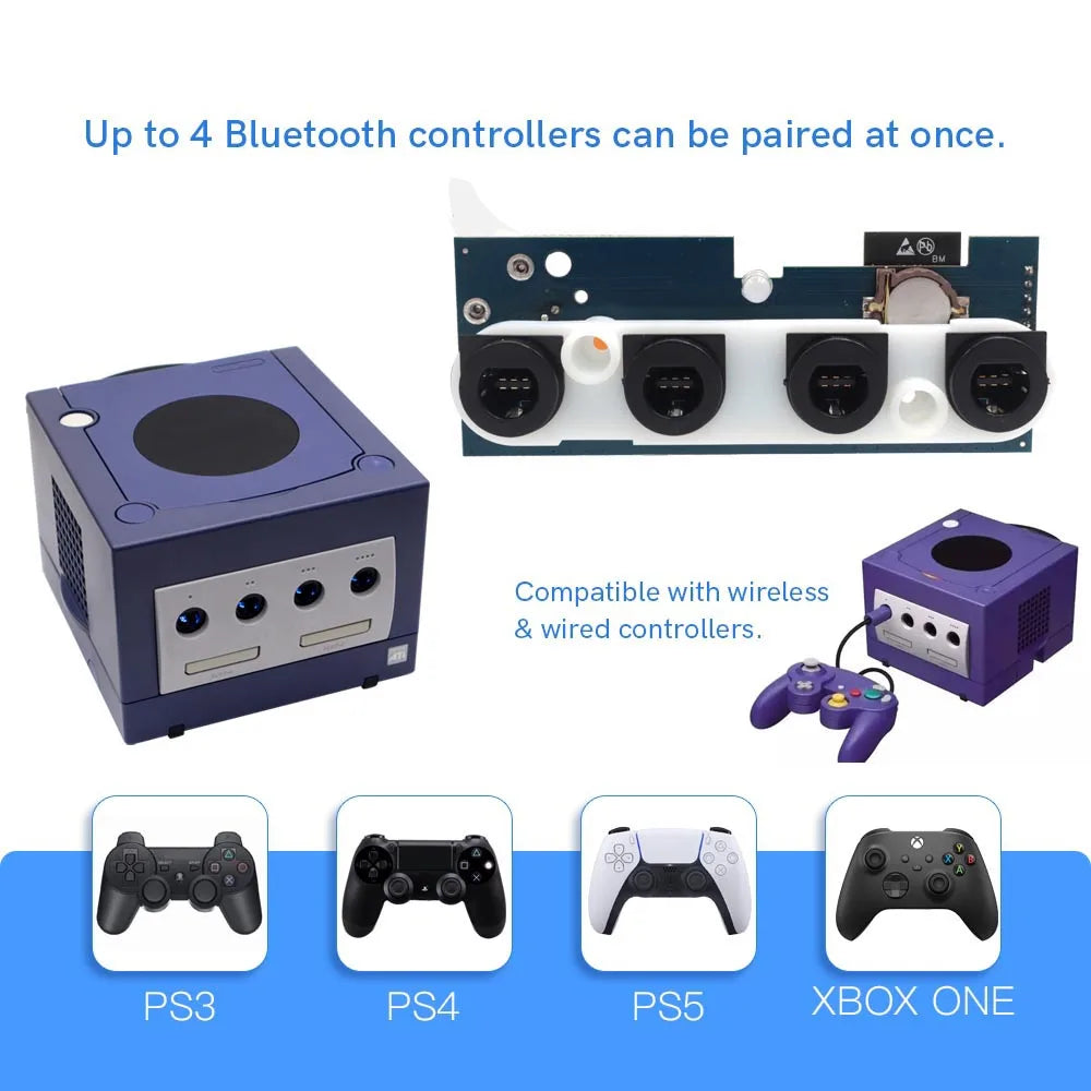 iBlueControlMod NGC Wireless Bluetooth Controller Internal Adapter For GameCube Console Wireless Controller Adapter For NGC