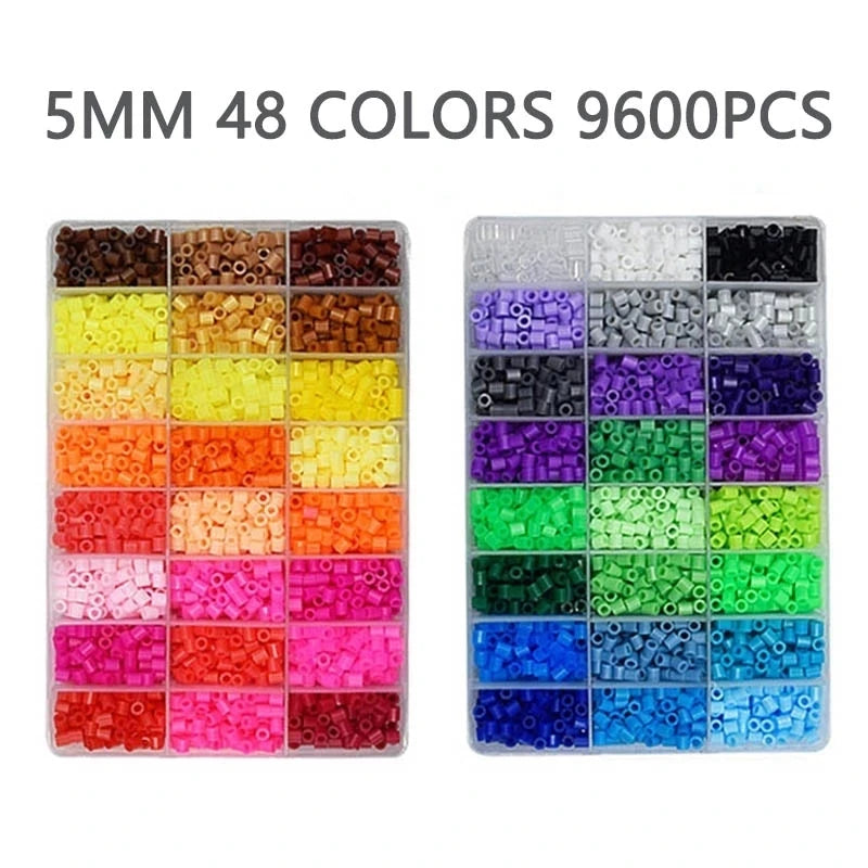 5mm/2.6mm 24/48/72 Color Hama Beads 3D Puzzle DIY Toy Ironing Quality Guarantee Perler Fuse Beads Educational Handmade Craft Toy