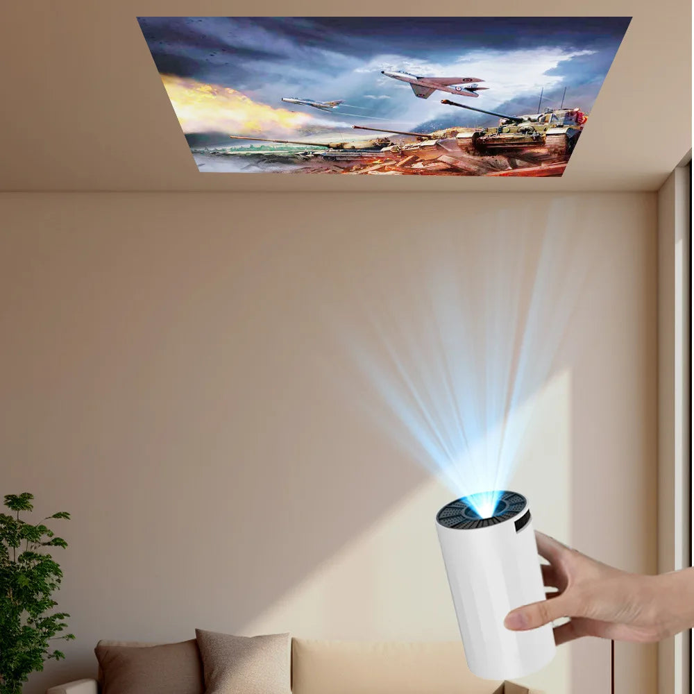 X8Mini Smart Projector with Lifetime Free TV Channels WiFi6 BT5 Support 1080P Video Projector Coolita OS Home Cinema