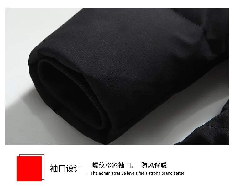 Down Jacket Man Long Men's Puffer Jacket Winter Coats For Men Duck Down Jacket Men Parkas Overcoat Padded Cold Clothes Feather