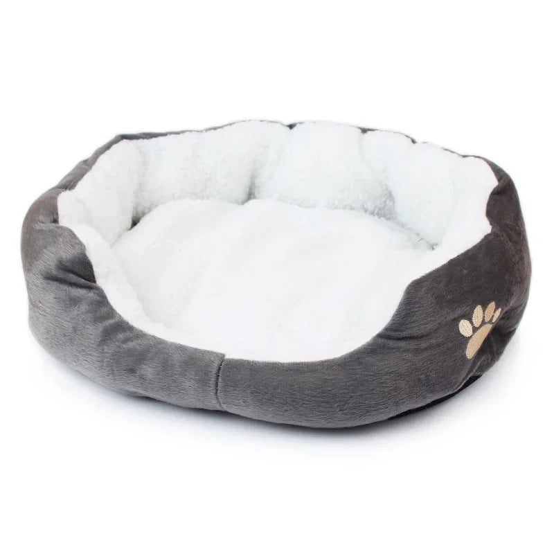 Lamb Wool Dog Kennel  Than Bear Pet Kennel Mat Supplies Love Pet's New Home