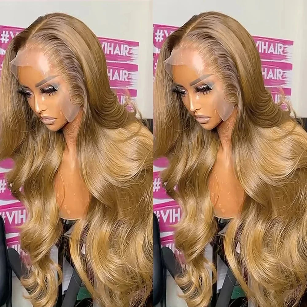 Lafino Body Wave Wig Honey Blonde Wig Human Hair 13x6 Lace Hd 13x4 Lace Front Wig Human Hair Loose Body Wave Brazilian For Women