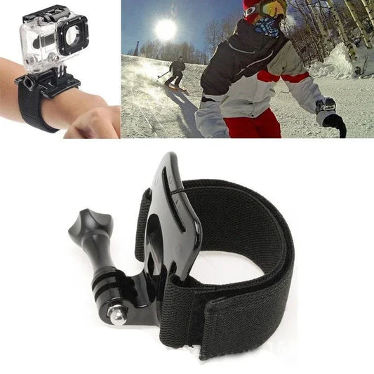 For GoPro Hero 12 Wrist Strap Adjustable Stand Mounting Arm Strap For GoPro Hero 12 11 10 9 8 SJCAM AKASO DJI Action Camera