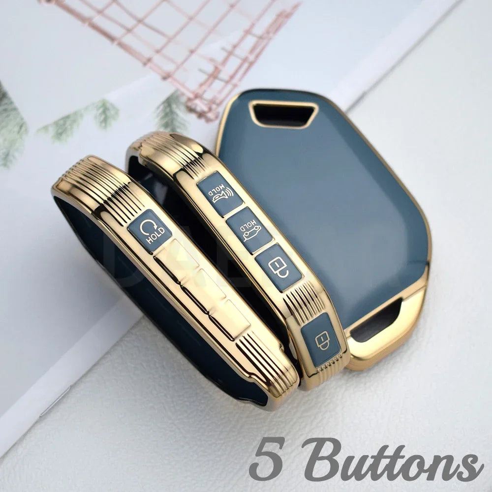 Soft TPU Key Case for Kia Sorento Morning Ev9 Key Case for Kia Picanto Ev9 Accessories 2024 Protector Holder