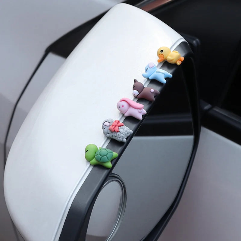 Cute Car Ornaments Car Center Console Display Screen Car Interior Decorations Little Turtle Cute Pendant Doll Girl