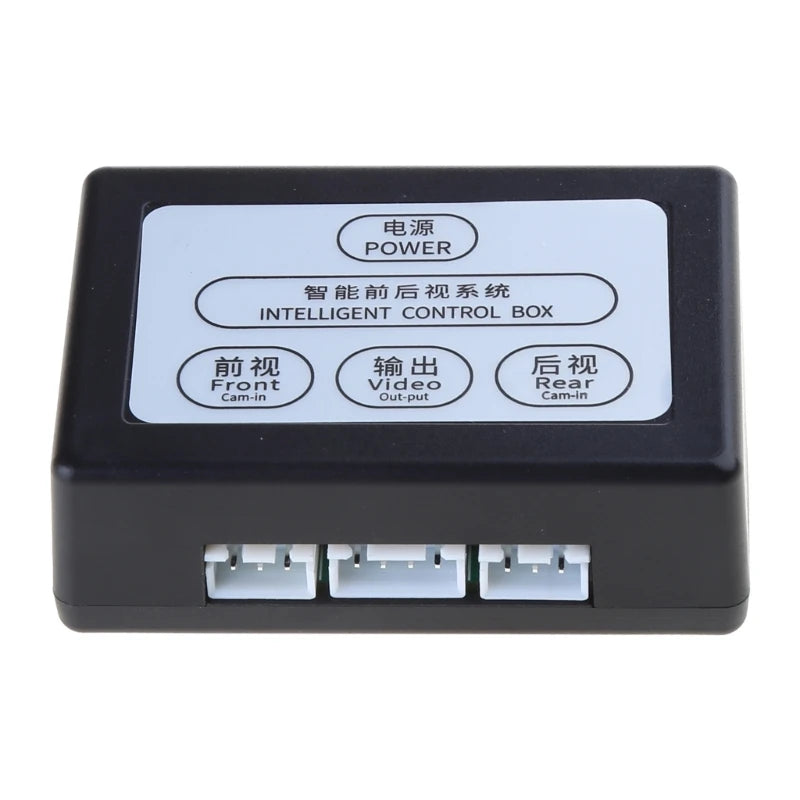 Car Camera Control Box 2 Way Camera System Front View Rear View Converter