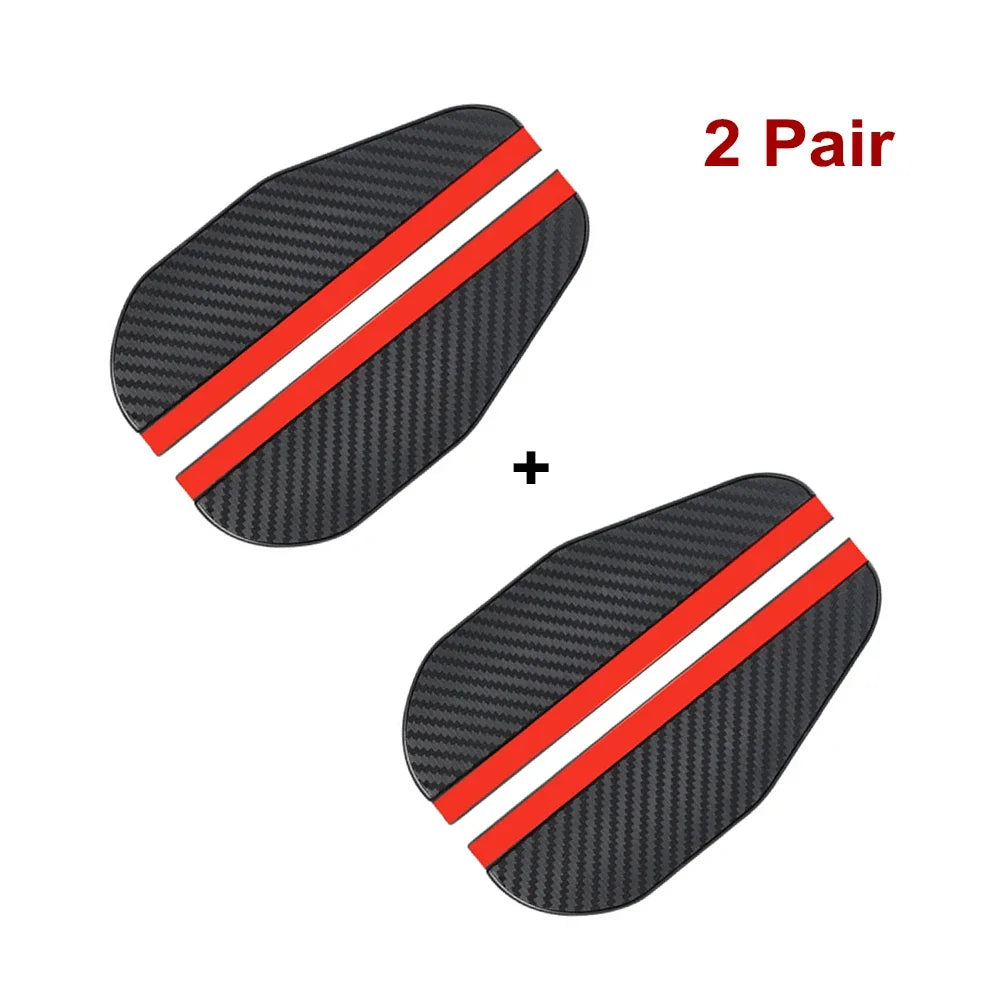 For GEELY GC6 GC9 LC EMGRAND X7 EC7 EC8 CK ATLAS CK2 CK3 2pcs Flexible PVC Rearview Mirror Cover Rain Shade Rainproof Blades Pad