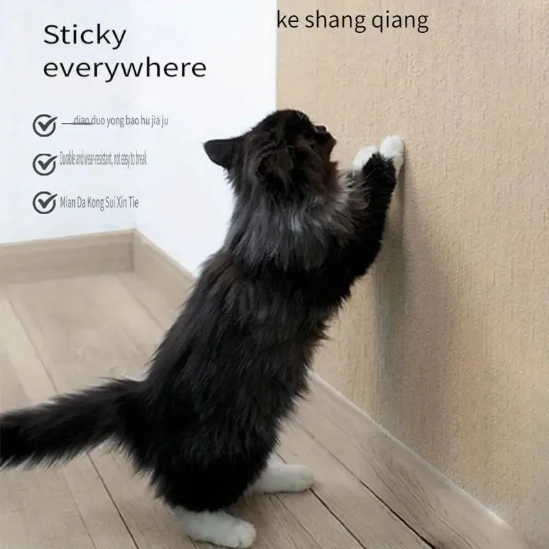 Cat Climbing Mat Cat Teaser Artifact Wear-resistant Scratch-resistant Non-drop Dander Multi-functional Wall Sticker