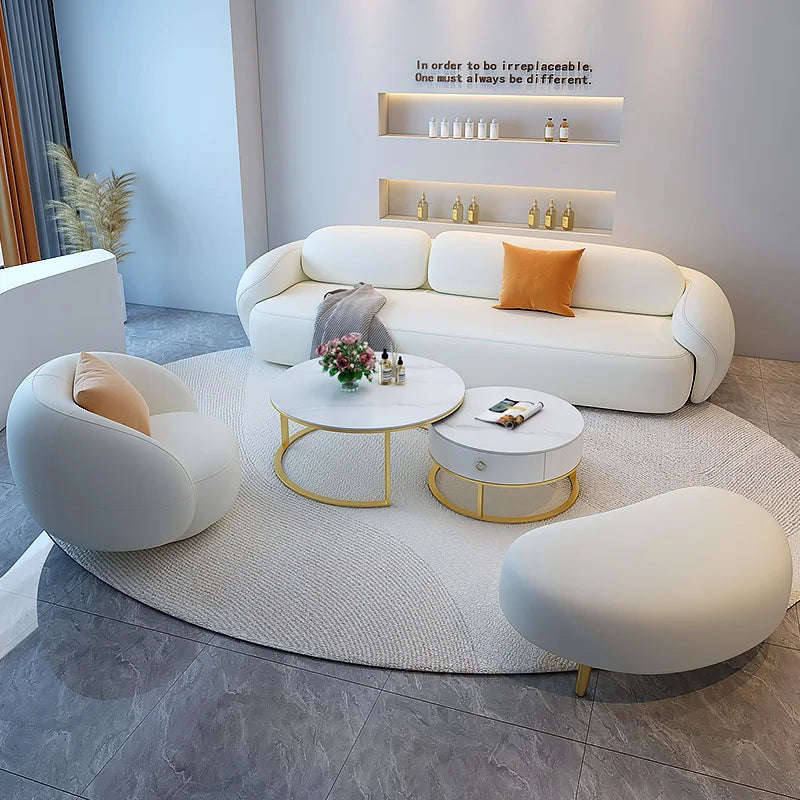 Floor Luxury Inflatble Sofa Relaxing Italian Modern Living Room Sofa Large Corner Sillas Para Sala De Estar Home Furniture