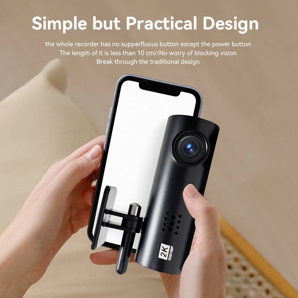 NOYAFA LF9 Pro WIFI Dash Cam 4K/2K DVR for Car Camera 24 Hour Parking Monitoring Loop Recording Car Camera With IR Night Vision