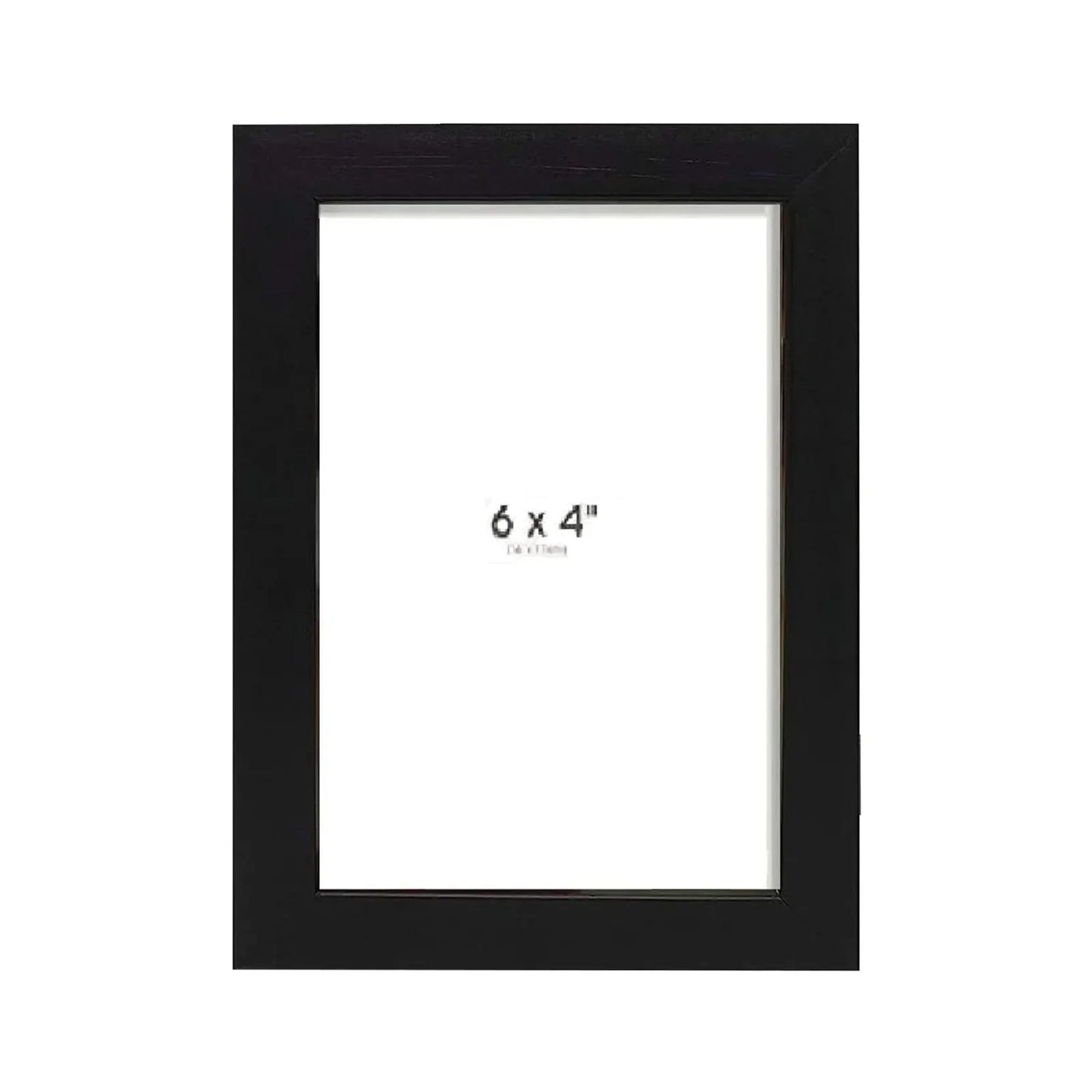 Photo Frames Black Picture Frame Poster Frame 4x6 Inches For Wall Or Tabletop Plastic 6x4 Inch Frame Black Classic Style Square