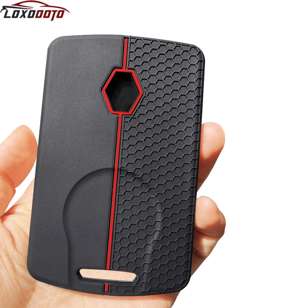 Siliconekey Case Card Cover Holder For Renault Megane 3 2 4 Kadjar Laguna 3 Koleos Clio 4 Captur Scenic 3 Stage Koleos Logan