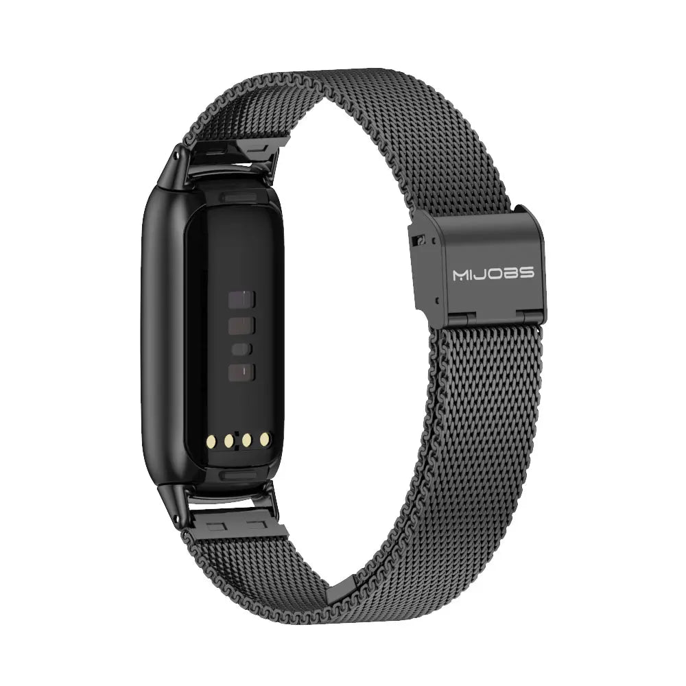 For Fitbit Luxe Smart Watchband Metal Milanese Wristband Stainless Steel Band Wrist Strap for Fitbit Luxe Bracelet