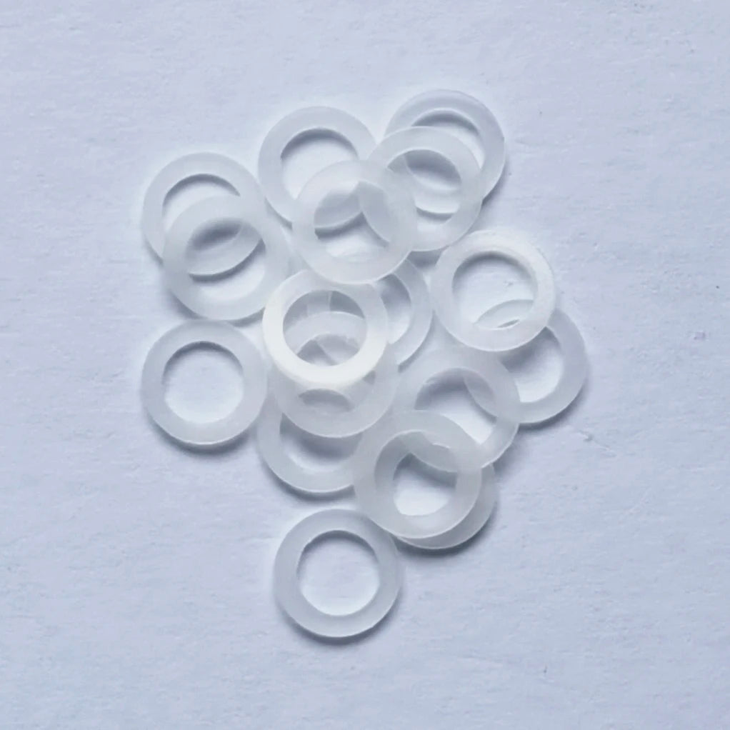 6*4mm 7*4mm 7*5mm pet hair Scissors parts pvc washers