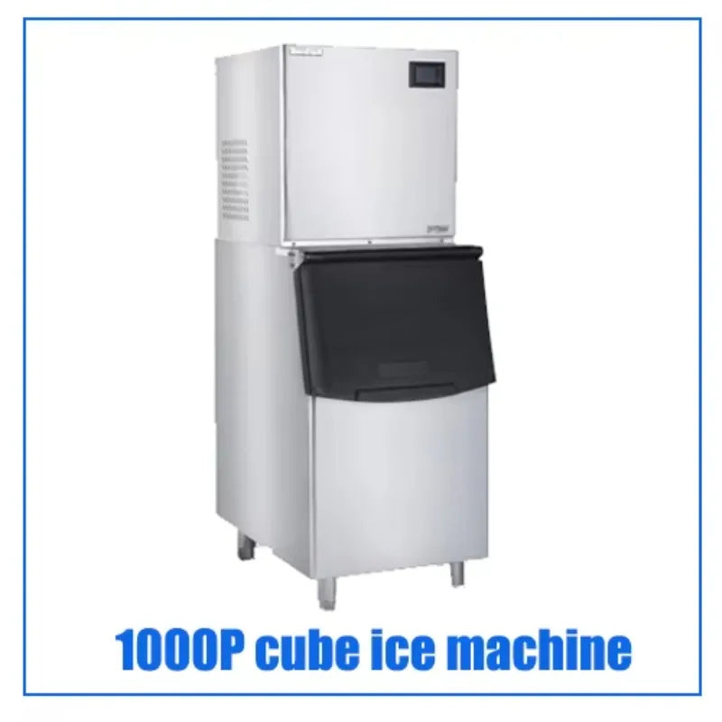Customized Commercial Ice Machine 1000kg /24h Cube Ice Machine Sold Ice Machines for Use in Bars Hotel Milk Tea Shops