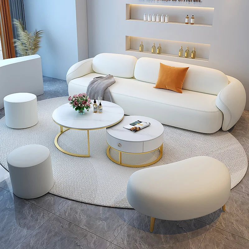 Floor Luxury Inflatble Sofa Relaxing Italian Modern Living Room Sofa Large Corner Sillas Para Sala De Estar Home Furniture