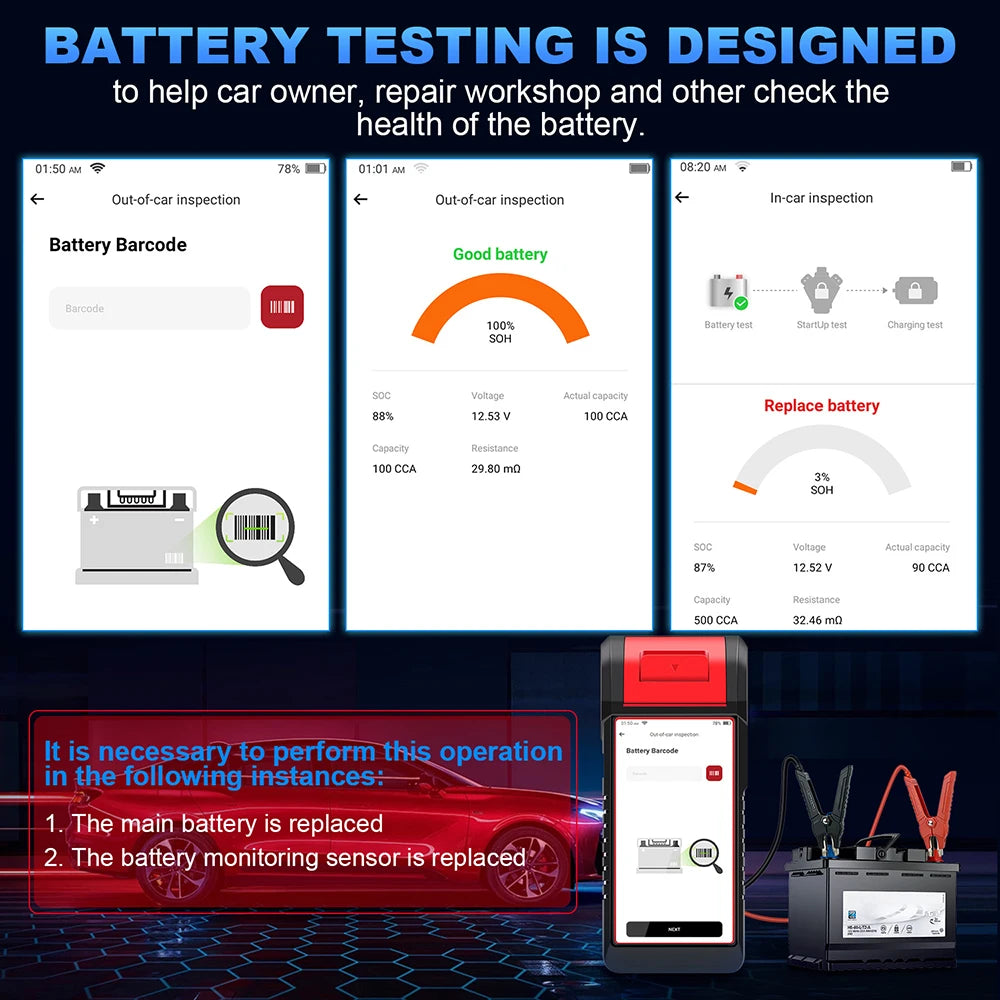 KINGBOLEN K6 PRO Car OBD2 Scanner