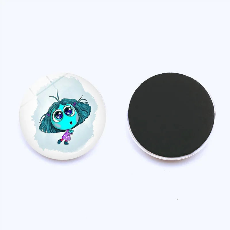Inside Out 2 Refrigerator Magnets Disney Anime Sadness Anger Fridge Magnet Home Decoration Accessory Kids Toys Gift Hot Sales