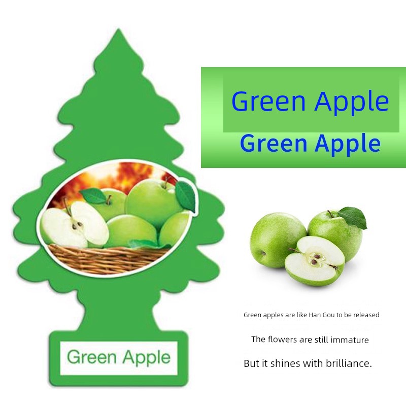 Jasmine Scented Green Tea American Small Tree Pendant Car