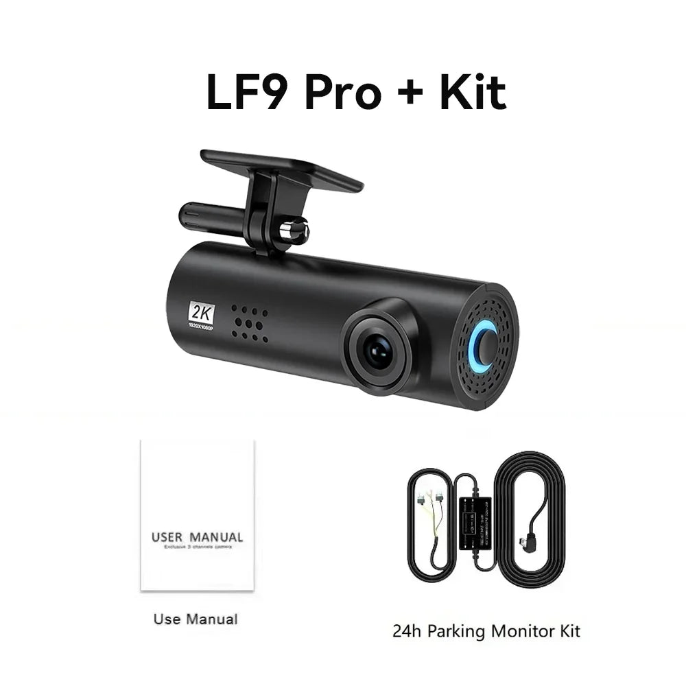 NOYAFA LF9 Pro WIFI Dash Cam 4K/2K DVR for Car Camera 24 Hour Parking Monitoring Loop Recording Car Camera With IR Night Vision