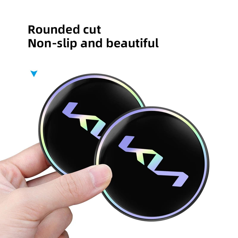 KIA Car Water Cup Mat Auto Interior Storage Pad Accessories For KIA EV6 Stinger RIO Sorento Picanto Ceed Borrego Syros K4 K5 K8