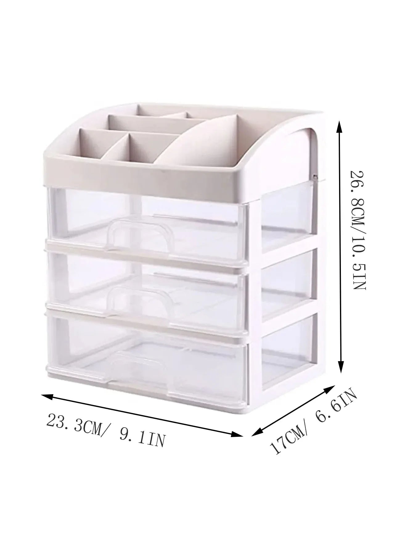 Makeup Storage Boxes Jewelry Containers Cosmetics Cases Brush Holder Organizers Drawers Plastic Large Capacity Storages Rack