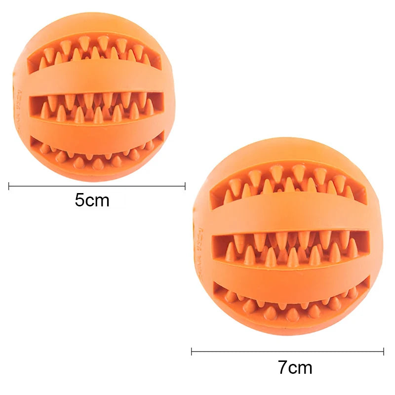 Soft Pet Dog Toys Rubber Dog Ball for Puppy Funny Dog Toys for Pet Puppies Large Dog Tooth Clean Food Ball Toy Dogs Accessoires