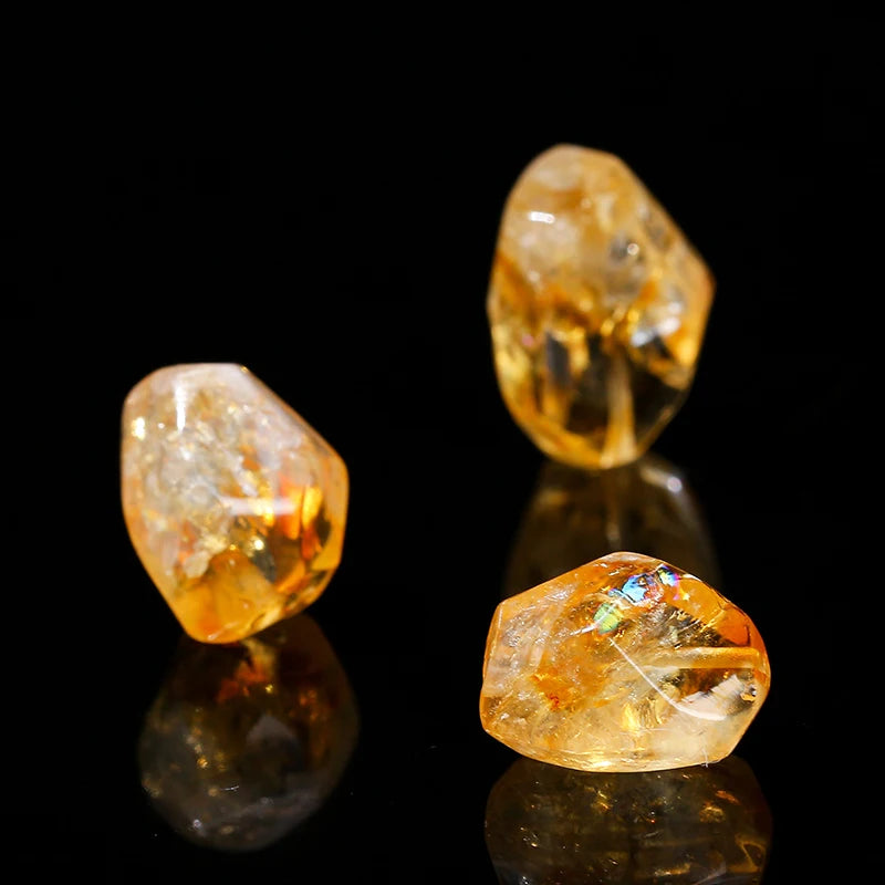 1 Pc Natural Golden Quartz Citrine Irregular Shape Bead Random Size For Jewelry Making Diy Necklace Bracelet Earrings Accessory