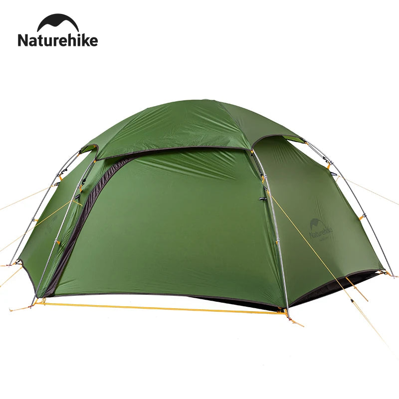 Naturehike Cloud Peak Hexagonal 4 Seasons Tent Ultralight Waterproof 20D Nylon 2 Persons Tent Outdoor Hiking Camp Climbing Tent