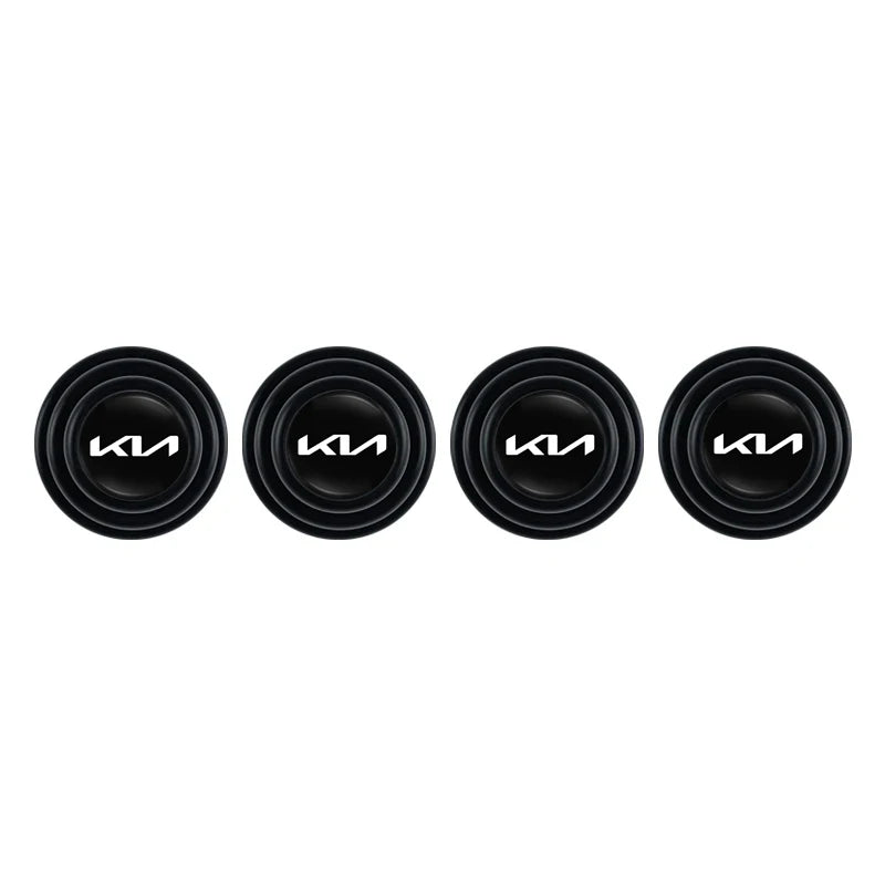 KIA Car Door Anti-shock Pad Anti-noise Buffer Gasket Auto Interior For KIA EV6 Stinger RIO Sorento Picanto Ceed Borrego Syros K4