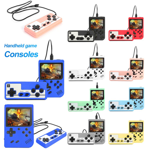 3 Inch Screen Handheld Game Console Play on TV 400/500/800 Games Retro Handheld Games Console Best Birthday Gift for Girls Boys