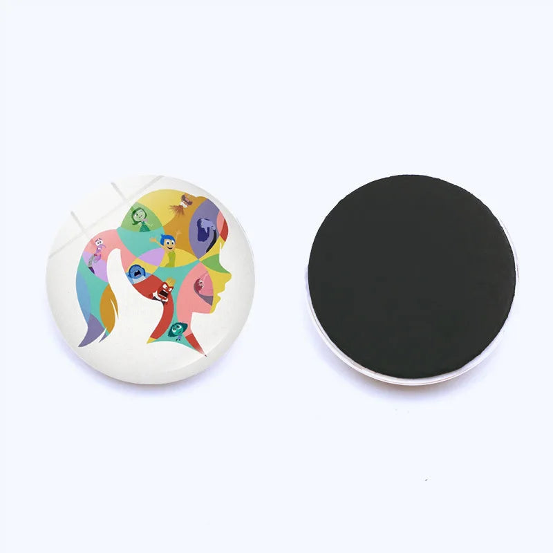 Inside Out 2 Refrigerator Magnets Disney Anime Sadness Anger Fridge Magnet Home Decoration Accessory Kids Toys Gift Hot Sales
