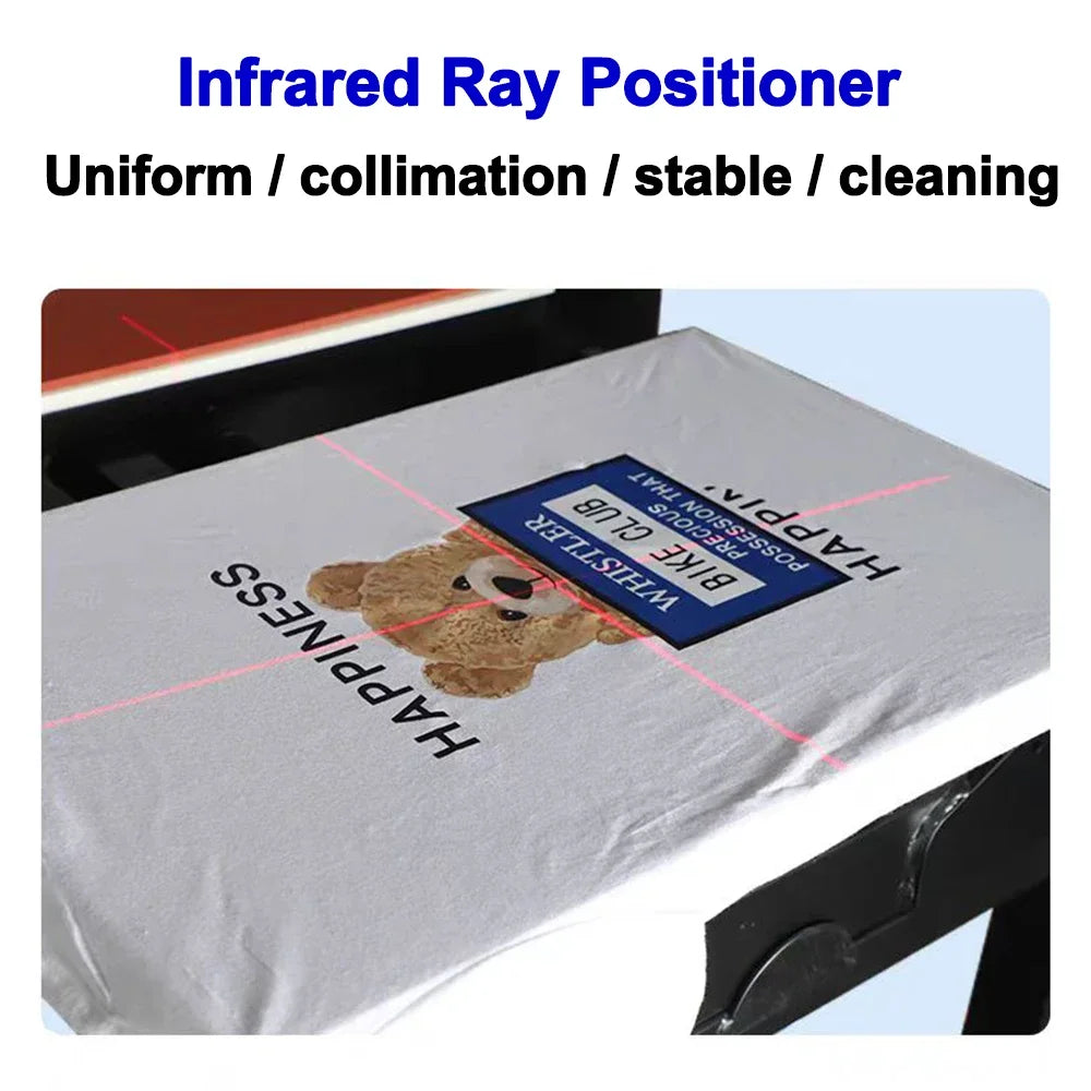 DTF Heat Press Machine Laser Locator Sublimation Heat Press Printing Infrared Ray Positioning Device Direct To Film Tool