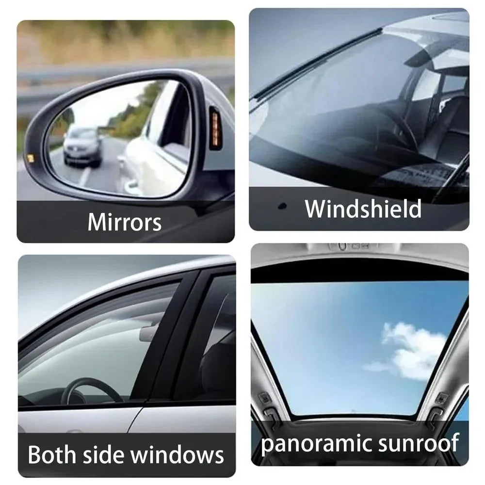 Car Glass Oil Film Removing Paste Auto Glass Film Coating Agent Waterproof Rainproof Anti-fog Glass Cleaner For Auto Windshield