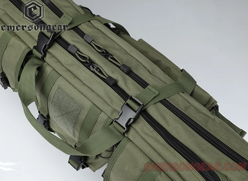 Emersongear Tactical Rifl Bag Double Gun Case Waterproof Carbine Backpack Molle System Rucksack Transportation Bag 94CM