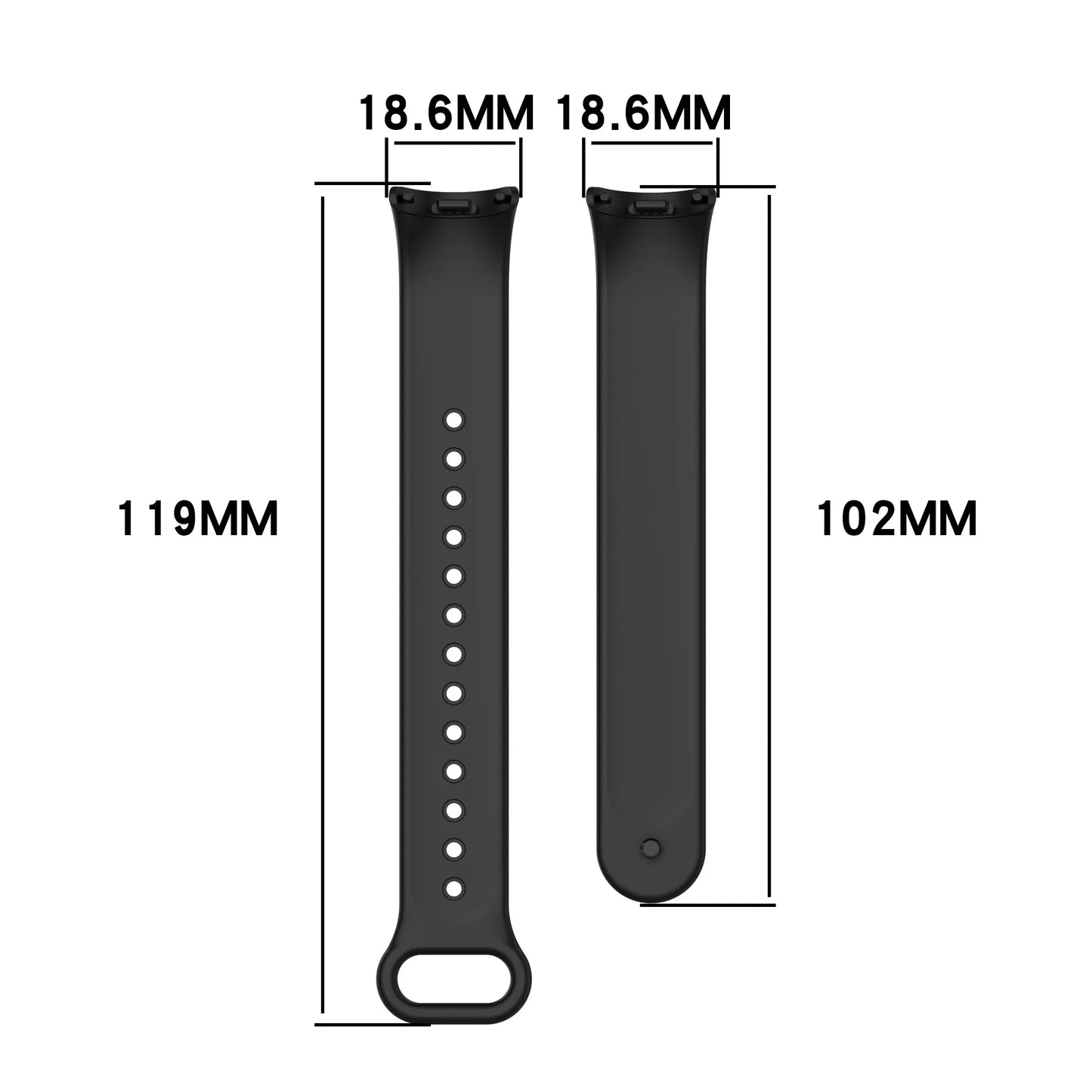 Bracelet for Mi band 8 Strap Silicone Straps For Xiaomi Mi Band 8 NFC Replacement Wristband for Miband 8 Smartwatch Accessories