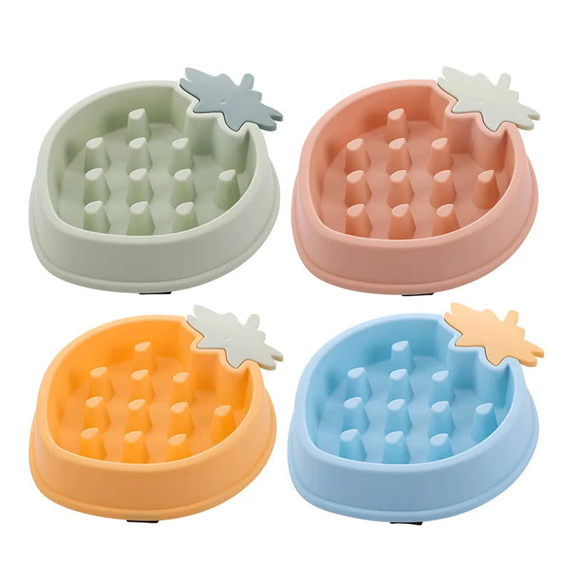 Pet Large Dog Feeding Bowls Eating Feeder Dish Prevent Obesity Pet Dogs Supplies Non-slip Slow Down Food Bowl Non-slip YJ036