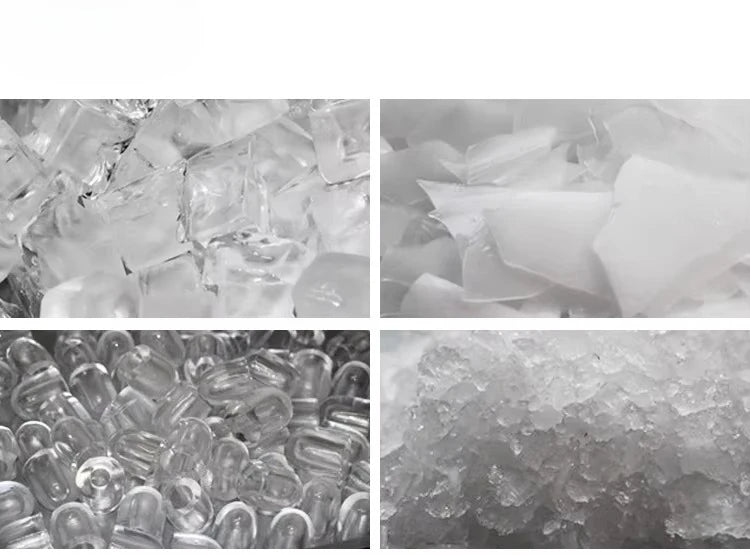 Customized Maquina Para Hacer Hielo Automatic Commercia Desktop Ice Maker Machine Ice Dispenser With Big Bin