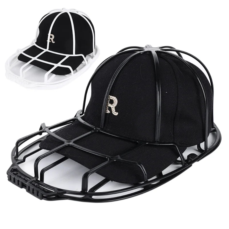 Baseball Cap Washer Hat Protector Basket Prevent Deformation Protector Frame Washing Machine Tools Anti-wrinkle Home Supplies