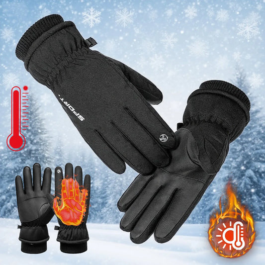 Winter Gloves for Warm 3M Thinsulate Windproof Waterproof Cycling Warm Winter Fishing Cycle Skiing Equipment Outdoor Wear