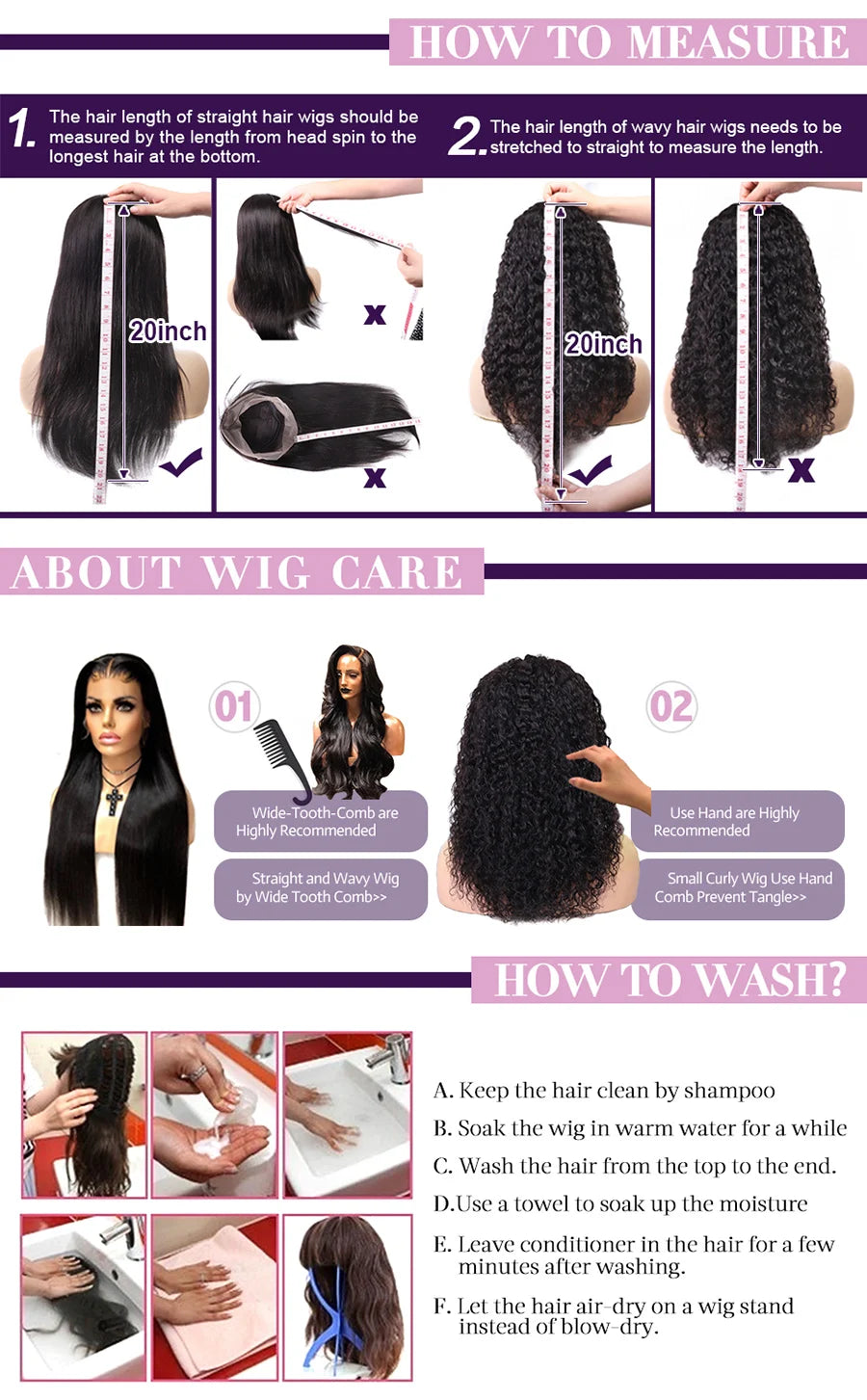 250% Kinky Straight U Part Wigs Human Hair No Leave Out No Glue Brazilian Body Wave U Part Human Hair Wigs For Women Virgin Hair